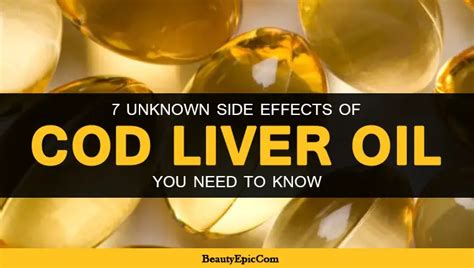 is cod liver oil dangerous.